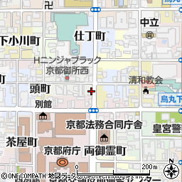 京都府京都市上京区仲之町85周辺の地図