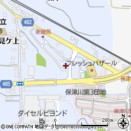 京都府亀岡市大井町並河坂井周辺の地図