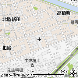 静岡県静岡市清水区北脇新田295周辺の地図