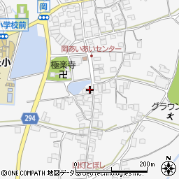 兵庫県西脇市黒田庄町岡516周辺の地図