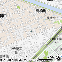 静岡県静岡市清水区北脇新田290周辺の地図