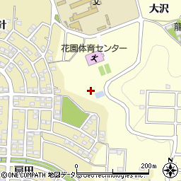 愛知県岡崎市桑原町大沢周辺の地図