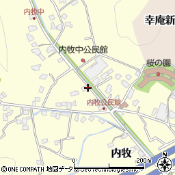 静岡県静岡市葵区内牧725周辺の地図