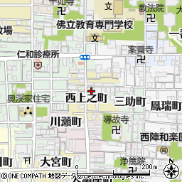 京都仁和郵便局周辺の地図