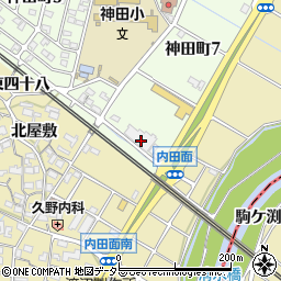 株式会社愛知クリーニングセンター周辺の地図