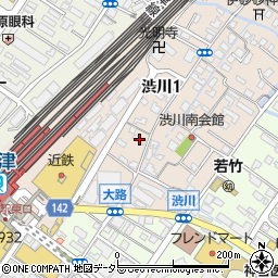 北川ふとん店周辺の地図