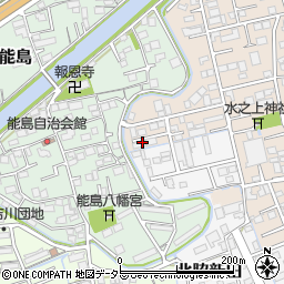 静岡県静岡市清水区北脇新田393周辺の地図