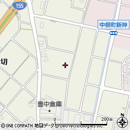 愛知県豊田市花園町東大切周辺の地図