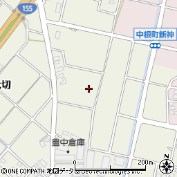 愛知県豊田市花園町（東大切）周辺の地図