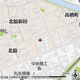 静岡県静岡市清水区北脇新田303周辺の地図