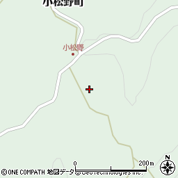 愛知県豊田市小松野町宮下周辺の地図