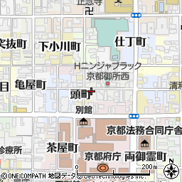 京都府京都市上京区仲之町272周辺の地図