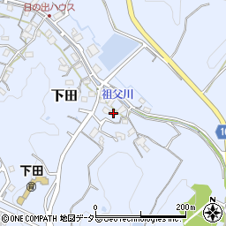 滋賀県湖南市下田2184周辺の地図