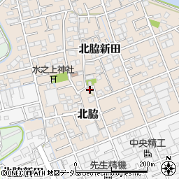 静岡県静岡市清水区北脇新田415周辺の地図