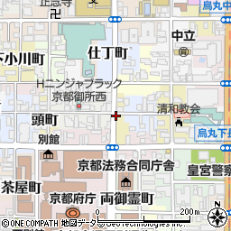 京都府京都市上京区元頂妙寺町周辺の地図