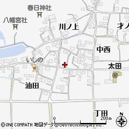 京都府亀岡市稗田野町太田中西28周辺の地図
