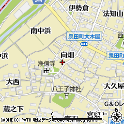 愛知県刈谷市泉田町向畑108周辺の地図