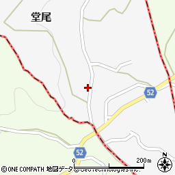 岡山県津山市堂尾332-1周辺の地図