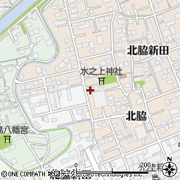 静岡県静岡市清水区北脇新田371-10周辺の地図