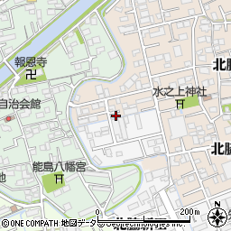 静岡県静岡市清水区北脇新田389周辺の地図