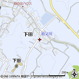 滋賀県湖南市下田2187周辺の地図