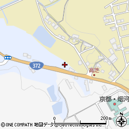 京都府亀岡市本梅町中野大向周辺の地図