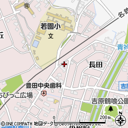 愛知県豊田市中根町町田91周辺の地図