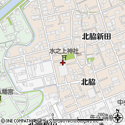 静岡県静岡市清水区北脇新田371-12周辺の地図