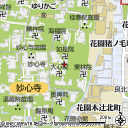 福寿院周辺の地図