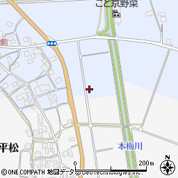 京都府亀岡市本梅町中野薮ノ下周辺の地図