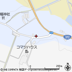 京都府亀岡市本梅町中野東水築周辺の地図