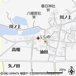 京都府亀岡市稗田野町太田（石垣内）周辺の地図