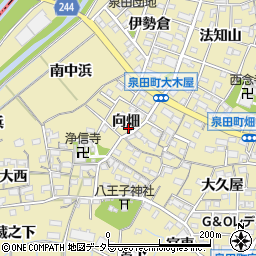 愛知県刈谷市泉田町向畑105周辺の地図