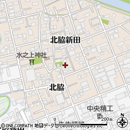 静岡県静岡市清水区北脇新田183周辺の地図
