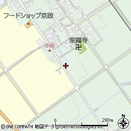 滋賀県蒲生郡日野町小谷634-2周辺の地図
