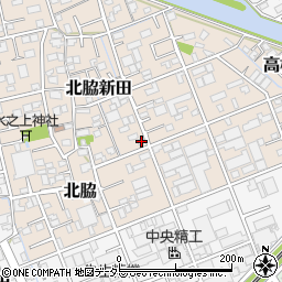 静岡県静岡市清水区北脇新田191周辺の地図