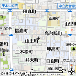 京都府京都市上京区新柳馬場頭町周辺の地図