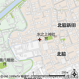 静岡県静岡市清水区北脇新田371-13周辺の地図