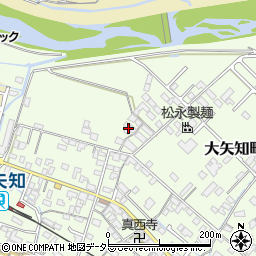 三重県四日市市大矢知町117周辺の地図