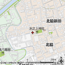 静岡県静岡市清水区北脇新田371-14周辺の地図