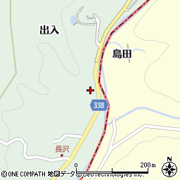 愛知県豊田市長沢町上前田周辺の地図