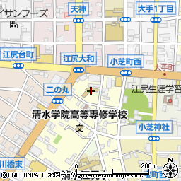 江尻幼稚園周辺の地図