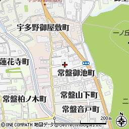 京都府京都市右京区常盤御池町25周辺の地図