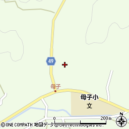 兵庫県三田市母子64-2周辺の地図