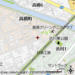 静岡県静岡市清水区北脇新田275周辺の地図