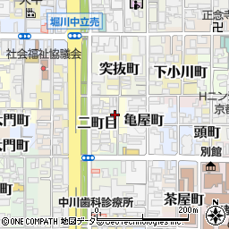 〒602-8063 京都府京都市上京区橋本町の地図