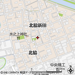 静岡県静岡市清水区北脇新田179周辺の地図
