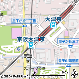 炉ばた焼 大蔵屋 大津京駅前店周辺の地図