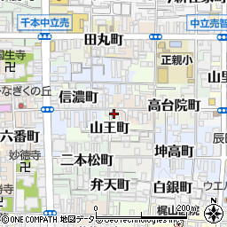 京都府京都市上京区新柳馬場頭町501-1周辺の地図