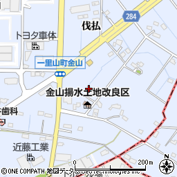 愛知県刈谷市一里山町伐払275周辺の地図